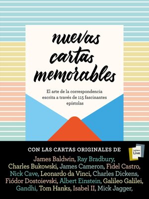 cover image of Nuevas cartas memorables